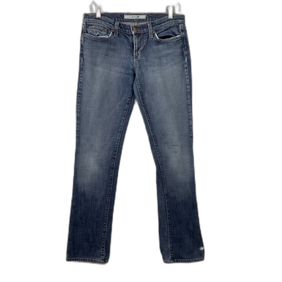 Joe's Jeans Women Size 28 x 30 Low Rise GIGI Blue Zip Fly made in the USA * - Picture 1 of 14